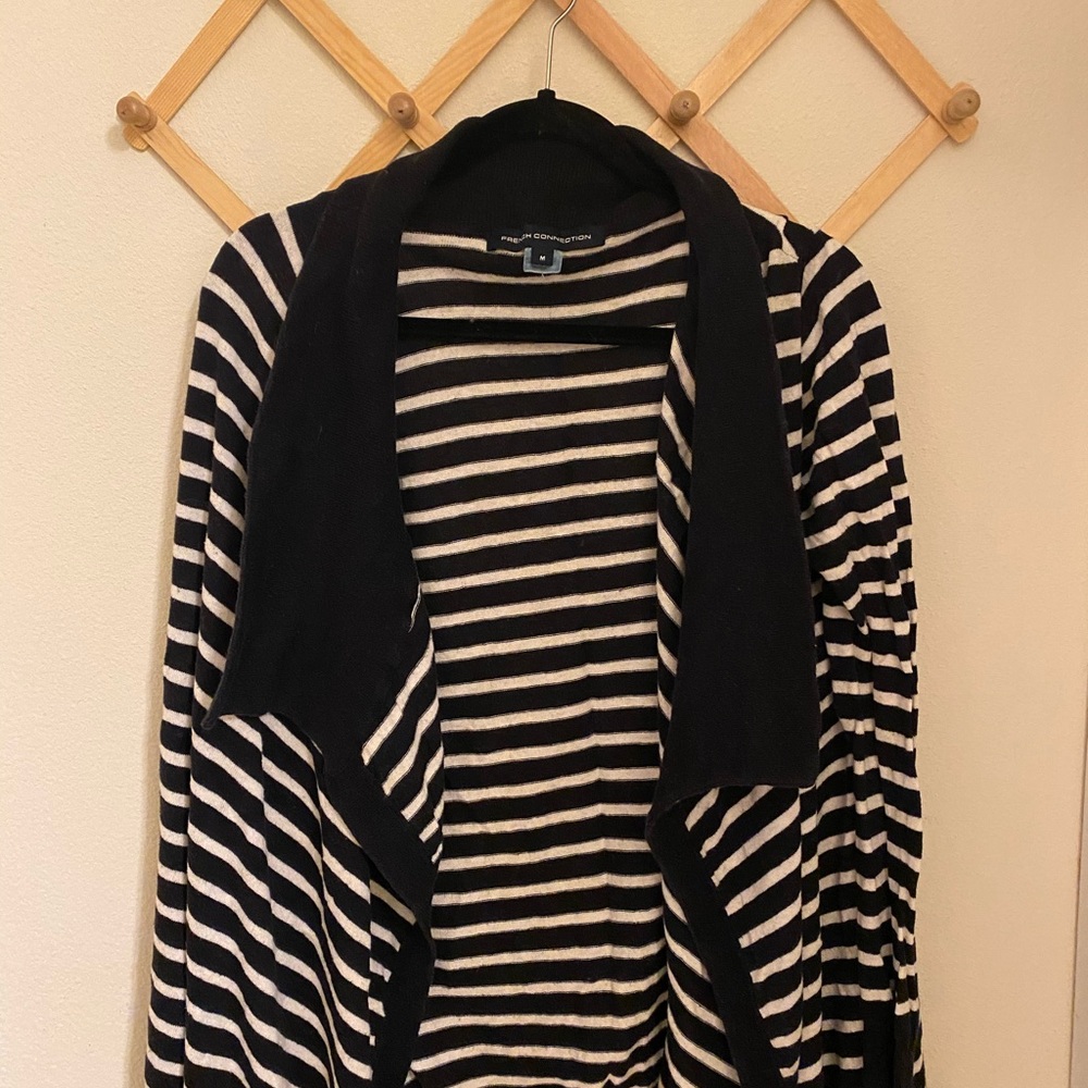 FRENCH CONNECTION striped lightweight sweater